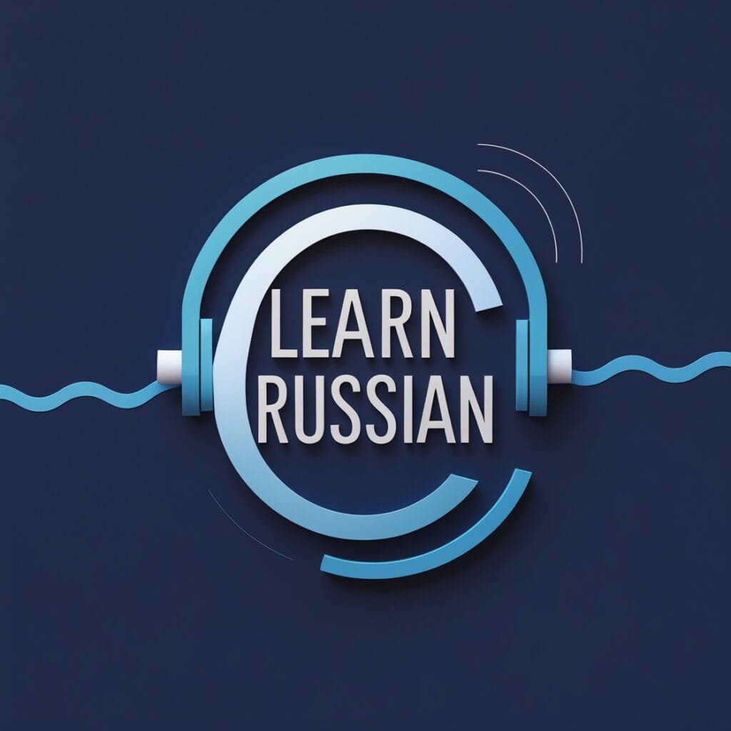Learn Russian Podcast Cover for Beginners