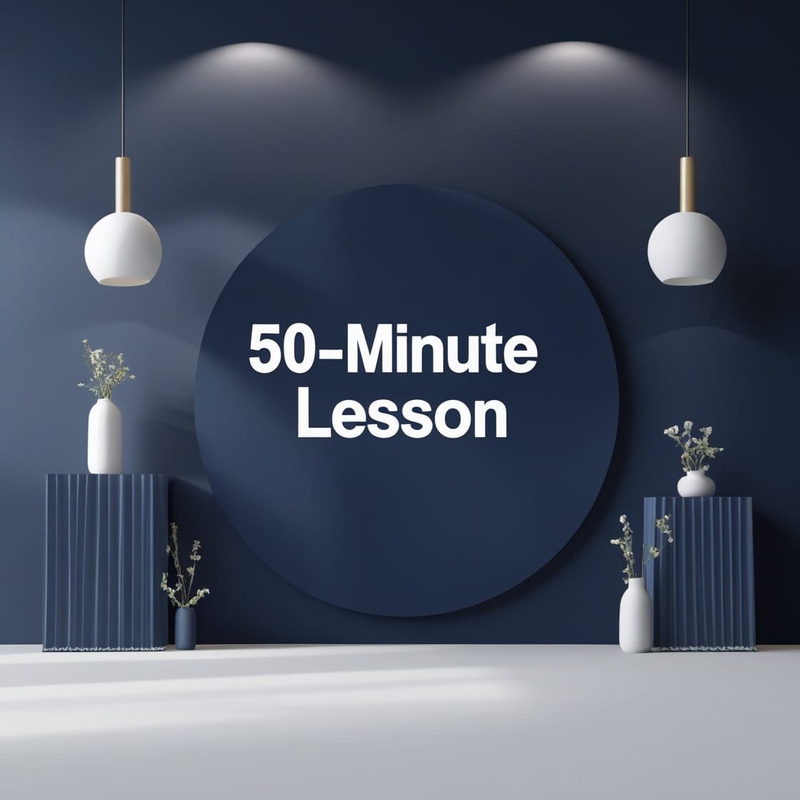 50-Minute Lesson for russian chinese spanish or english